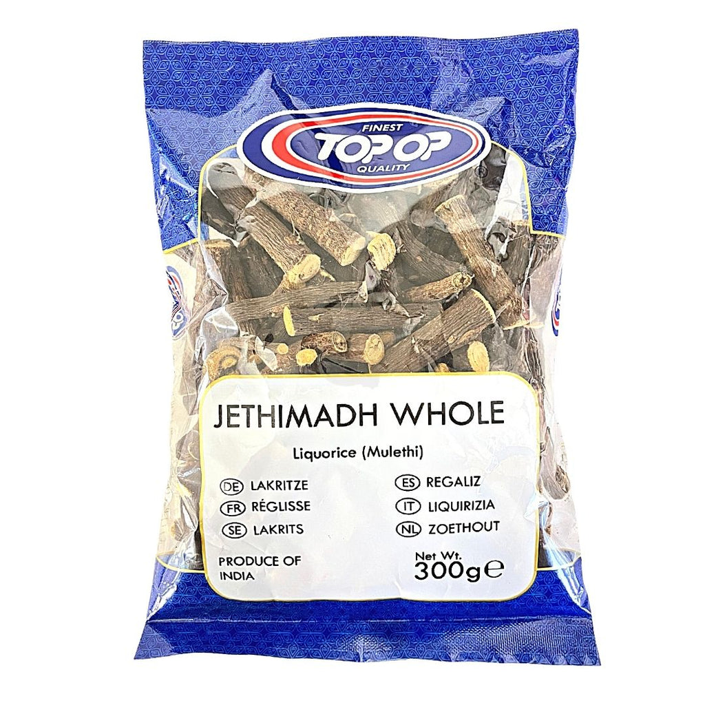 TopOp Jetimadh Whole Liquorice (Mulethi)