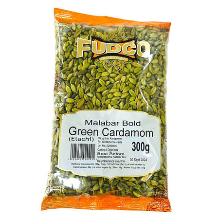 Fudco malabar bold green cardomom 300g