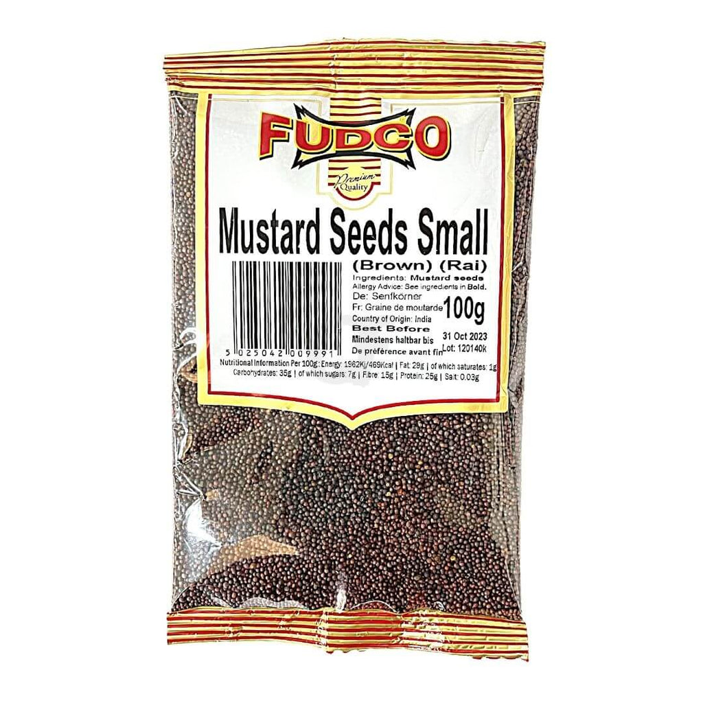 Fudco Mustard Seeds Small brown (rai) 100g