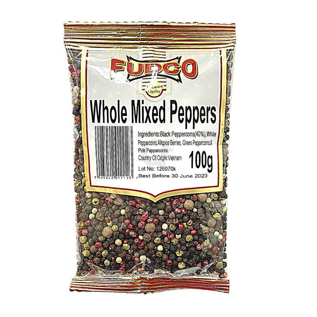 Fudco Whole Mixed Pepper 100g