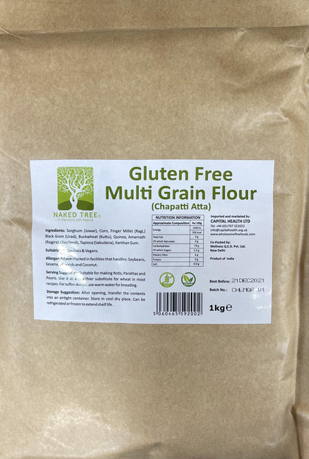 Naked Tree Gluten Free Multigrain Chapati Atta 1kg